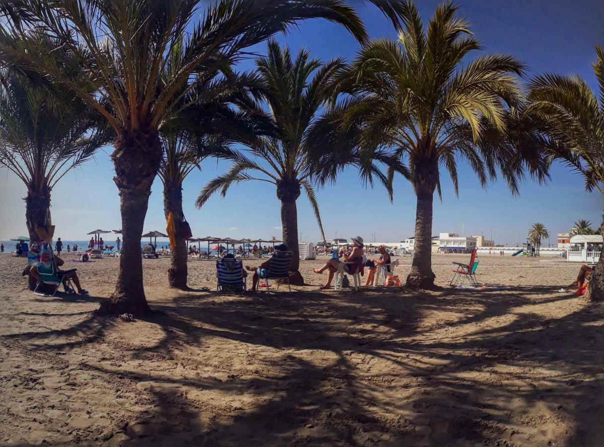 2 Bedroom'S Flat On The Beach, City Center, 1 Line Santa Pola Exteriör bild